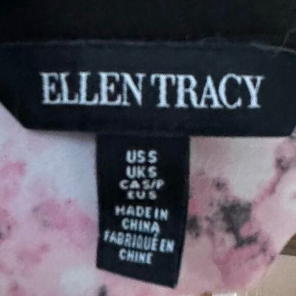 Ellen Tracy Floral Print Blouse Tunic – Keyhole Neckline, Women’s - Picture 5 of 6